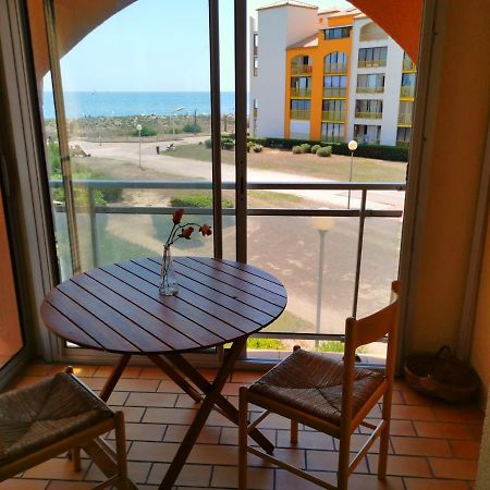 Cap De Mer - Vue Sur Mer - Une Chambre - Une Terrasse - Acces Direct Plage - Commerces A Proximites Le Barcarès エクステリア 写真