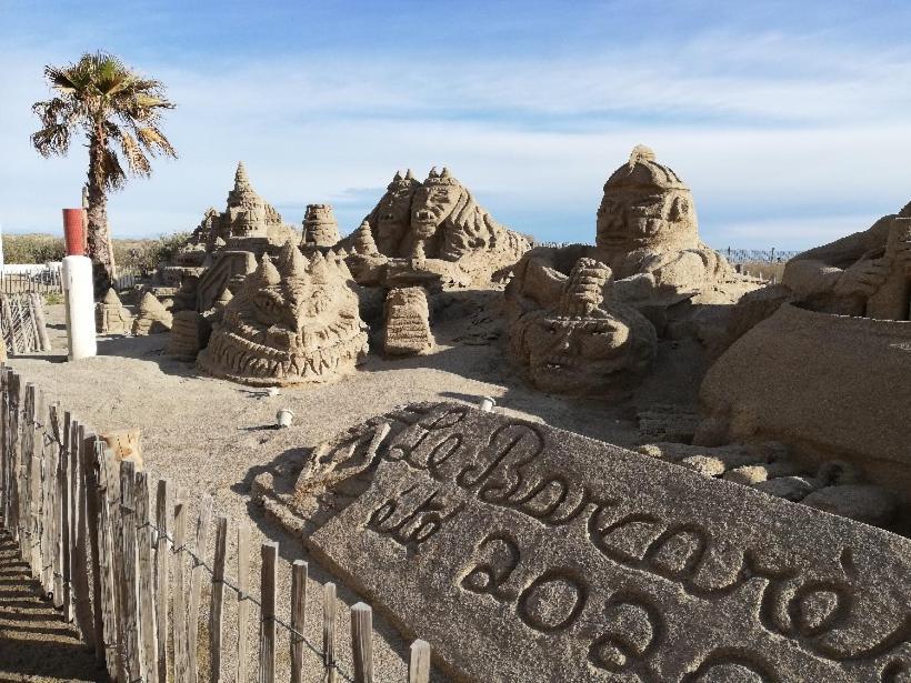 Cap De Mer - Vue Sur Mer - Une Chambre - Une Terrasse - Acces Direct Plage - Commerces A Proximites Le Barcarès エクステリア 写真